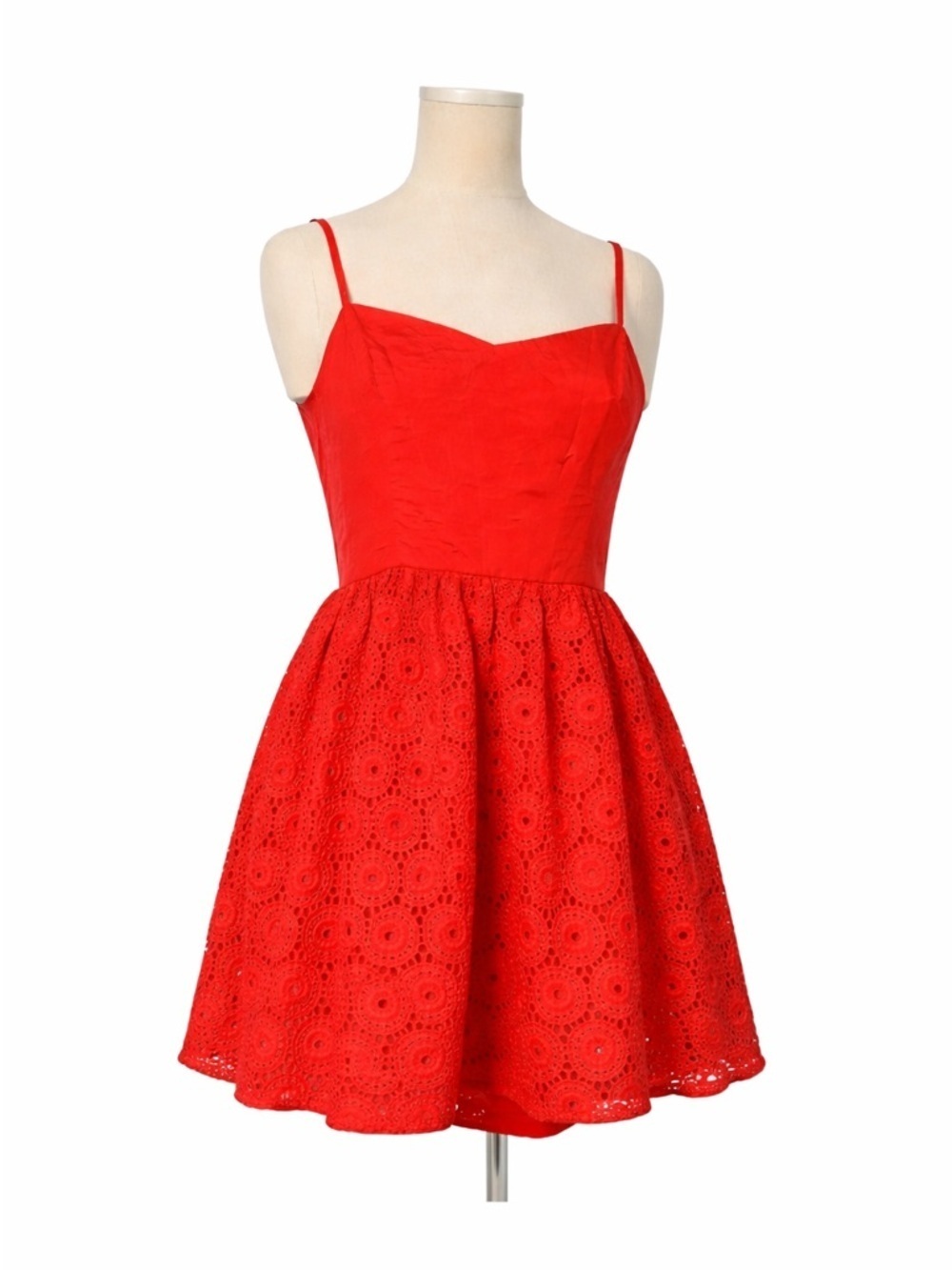Gianni Bini Red Dress Junior Large